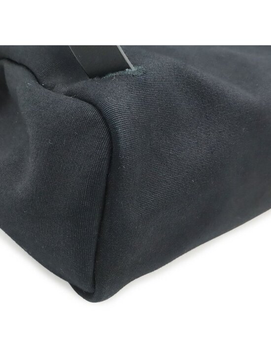 Hermes Herbag a Dos PM Backpack 2-Way Handbag Toile Officier Leather Black main image 4